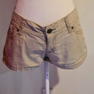 Mudd Khaki Shorts. Size 7